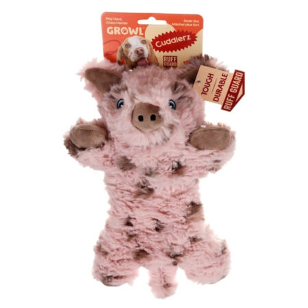 Peluche resistente per cani - Maiale piatto